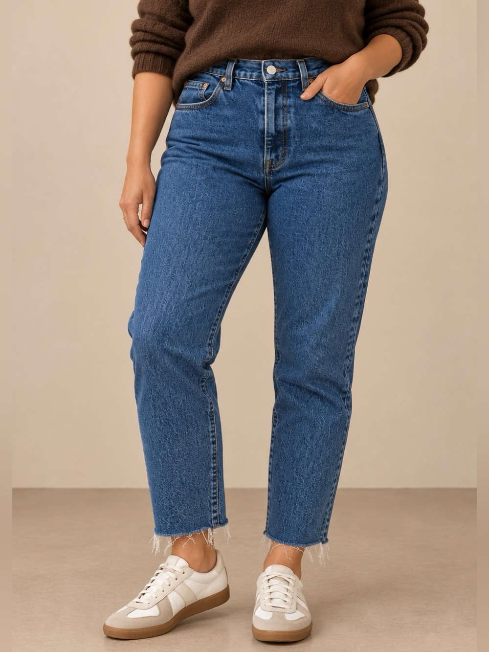 Levi’s 501 S Skinny Raw Hem Jeans - Size 34